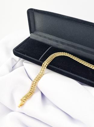 Imagem de Pulseira Masculina Lacraia 7.4 21 Cm Ouro 18k Certificado Ga