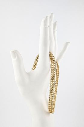 Imagem de Pulseira Masculina Lacraia 8.5 21 Cm Ouro 18k Certificado Ga