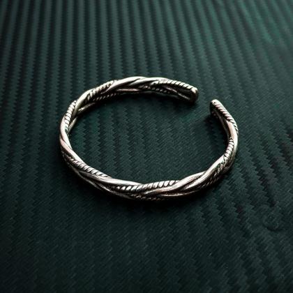 Imagem de Pulseira Masculina Prata 925 Ajustável