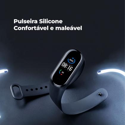 Imagem de Pulseira Mi Band 5 e 6 Silicone Várias Cores