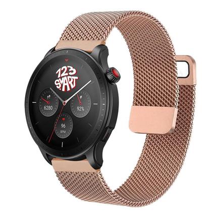 Imagem de Pulseira Milanese Dupla Compatível com Amazfit GTR4 GTR 4 A2166 / GTR3 A1971 / GTR 3 Pro A2040 / GTR 2 /2 New