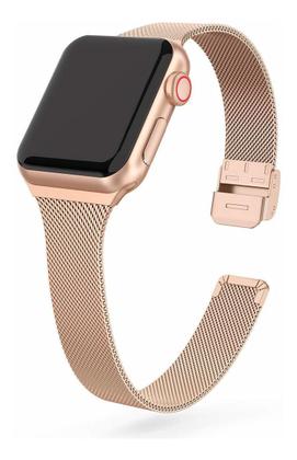 Imagem de Pulseira Milanese Slim Compatível Apple Watch