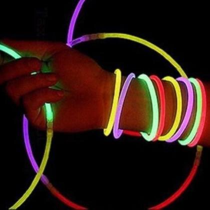 Imagem de Pulseira Neon Com 100 Unidades Melhor Marca