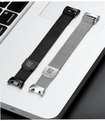 Imagem de Pulseira NSmart magnética em aço inoxidável compatíveis com MI BAND 8 / MI BAND 9
