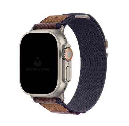 Imagem de Pulseira Nylon Alpinista Militar Rústica Compatível com Apple Watch