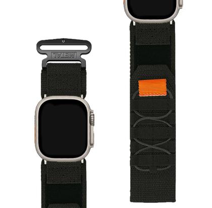 Imagem de Pulseira Nylon Militar Larga Robusta Compatível com Apple Watch