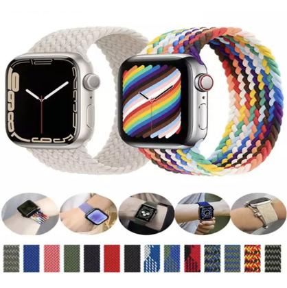 Imagem de Pulseira Nylon Trançado Loop Para Apple Watch 38/40/41mm