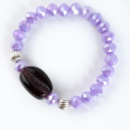 Imagem de Pulseira Orixá Nanã Umbanda Candomblé Silicone-Escolha a Cor