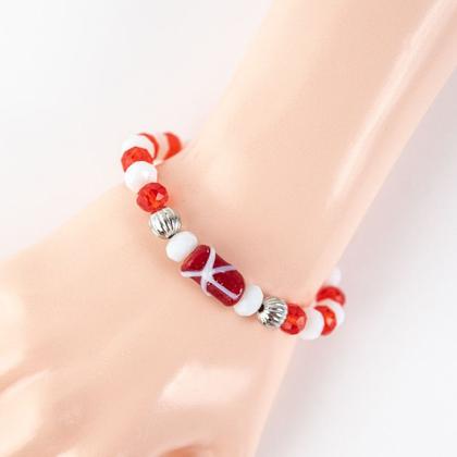 Imagem de Pulseira Orixá Xangô Silicone Ajustável-Escolha a Cor