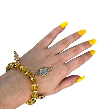 Imagem de Pulseira Oxum Umbanda Candomblé