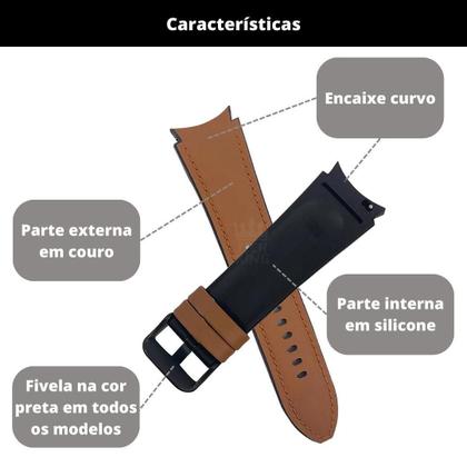 Imagem de Pulseira Para Galaxy Watch6 40Mm- material sintético E Silicone