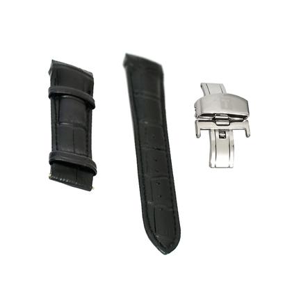 Imagem de Pulseira Para Relógio Tissot Couro Curvado 23mm c Fecho 20mm