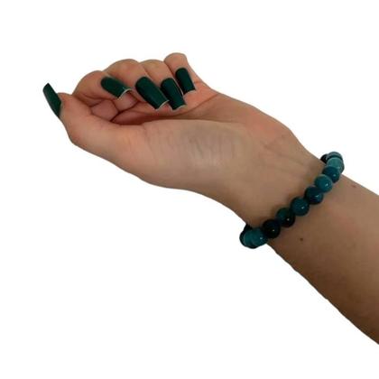 Imagem de Pulseira Pedra Natural Apatita ul 8Mm Evolução Espiritual