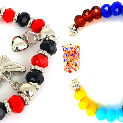 Imagem de Pulseira Pomba Gira 7 Linhas Umbanda Kit Proteção Espiritual