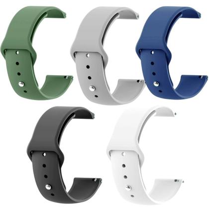 Imagem de Pulseira Poolsy 18mm  Silicone Compátivel  com mormaii Mo6200