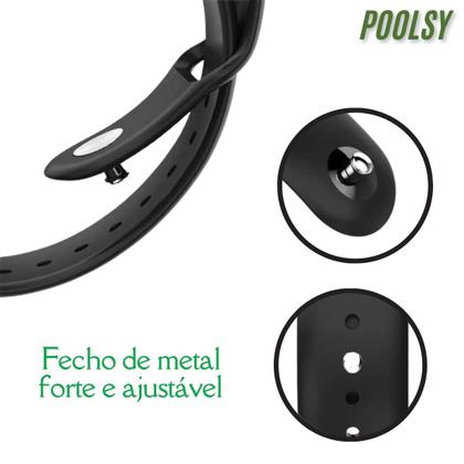 Imagem de Pulseira Poolsy 18mm  Silicone Compátivel  com mormaii Mo6200