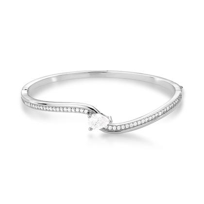 Imagem de Pulseira Prata Banhada Ródio bracelete prata Zarpellon
