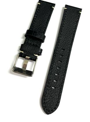 Imagem de Pulseira relógio Couro estilo Croco, Esportiva, Costura Clara.LC115