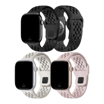 Imagem de Pulseira Silicon Esportiva Aerion Compatível com Apple Watch