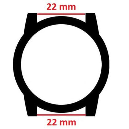 Imagem de Pulseira Silicone 20mm e 22mm Need Para Smartwatch Relógio Inteligente Digital e Analógico