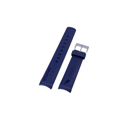 Imagem de Pulseira Silicone Compatível Relógio Náutica N10020g Pinos