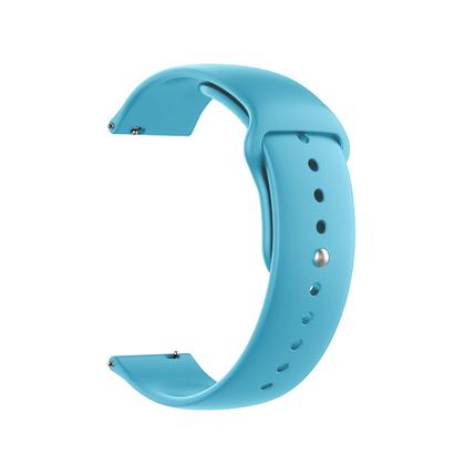 Imagem de Pulseira Silicone Lisa Encaixe Universal 22mm Todas As Cores