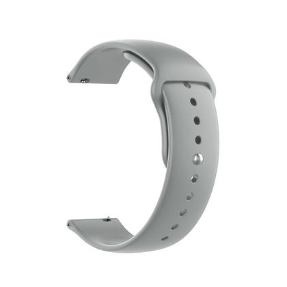 Imagem de Pulseira Silicone Lisa Encaixe Universal 22mm Todas As Cores