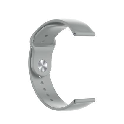 Imagem de Pulseira Silicone Lisa Encaixe Universal 22mm Todas As Cores