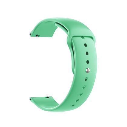 Imagem de Pulseira Silicone Lisa Encaixe Universal 22mm Todas As Cores