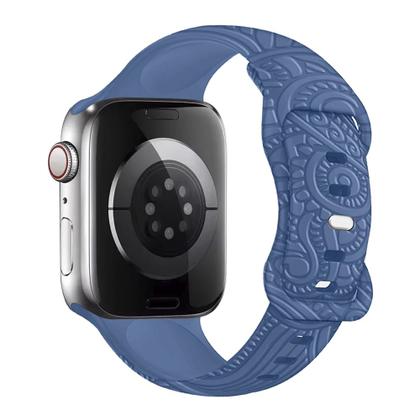 Imagem de Pulseira Silicone Mandala Estampada Compatível com Apple Watch