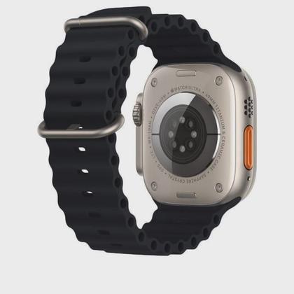 Imagem de Pulseira Silicone Oceano Compativel Apple Watch 42mm 44mm 45mm 49Mm