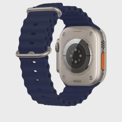 Imagem de Pulseira Silicone Oceano Compativel Apple Watch 42mm 44mm 45mm 49Mm