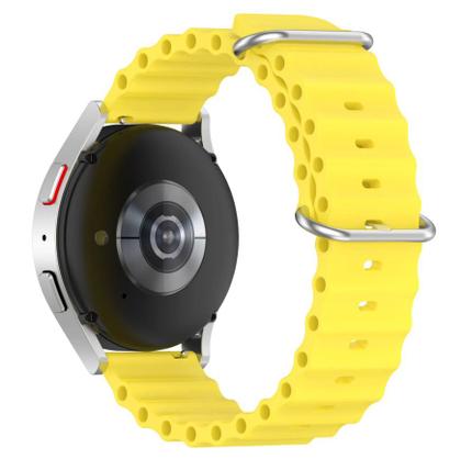 Imagem de Pulseira Silicone Oceano Pinos Engate Rápido Para Relógio