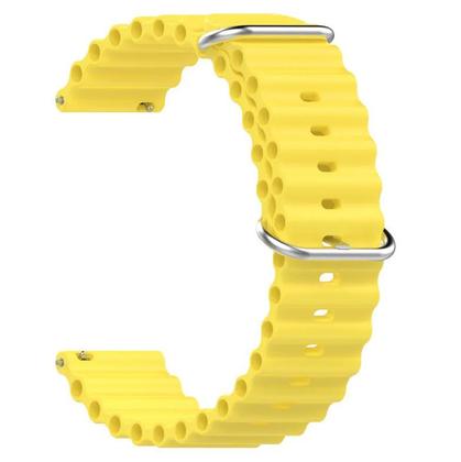 Imagem de Pulseira Silicone Oceano Pinos Engate Rápido Para Relógio