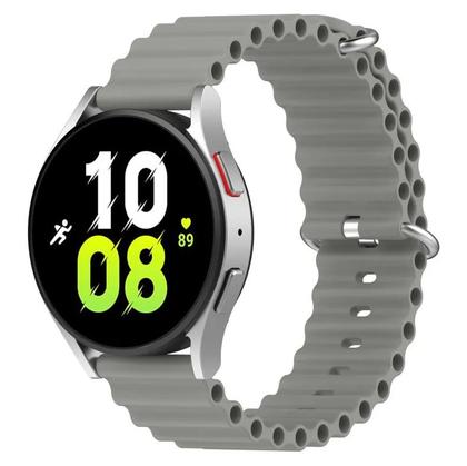 Imagem de Pulseira Silicone Oceano Pinos Engate Rápido Para Relógio