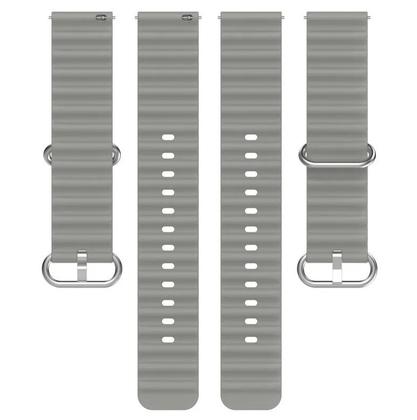 Imagem de Pulseira Silicone Oceano Pinos Engate Rápido Para Relógio