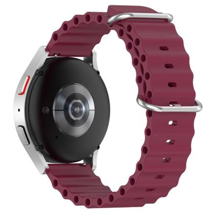 Imagem de Pulseira Silicone Oceano Pinos Engate Rápido Para Relógio