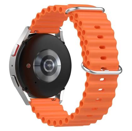 Imagem de Pulseira Silicone Oceano Pinos Engate Rápido Para Relógio