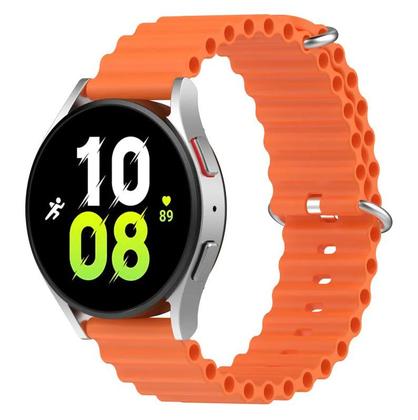 Imagem de Pulseira Silicone Oceano Pinos Engate Rápido Para Relógio