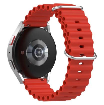 Imagem de Pulseira Silicone Oceano Pinos Engate Rápido Para Relógio