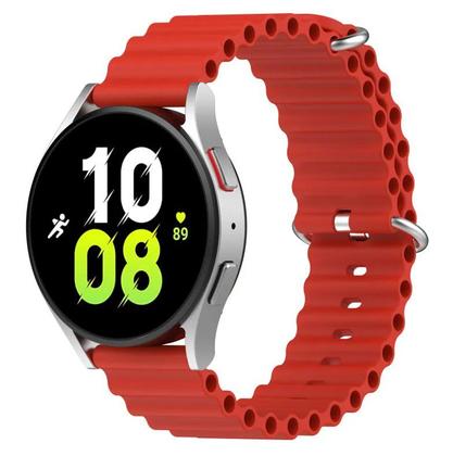 Imagem de Pulseira Silicone Oceano Pinos Engate Rápido Para Relógio