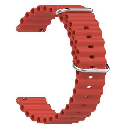 Imagem de Pulseira Silicone Oceano Pinos Engate Rápido Para Relógio