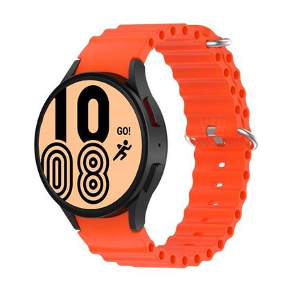 Imagem de Pulseira Silicone Ondulada Para Smartwatch Galaxy Watch4 44