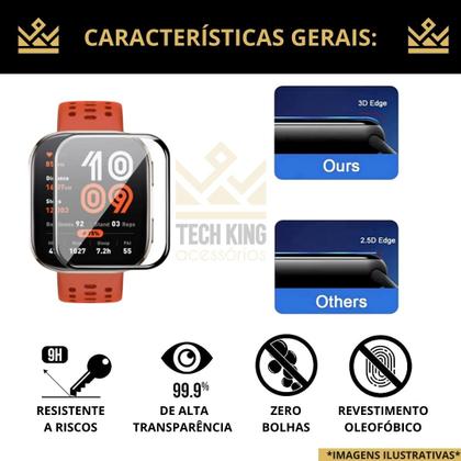 Imagem de Pulseira silicone + pel. anti riscos para Amazfit Bip 6 2025