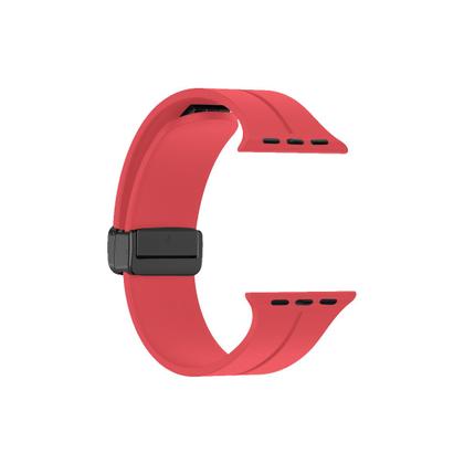 Imagem de Pulseira Sport Fecho Magnético Deployant Compatível com AppleWatch Series 1 2 3 4 5 6 SE 7 8 Ultra