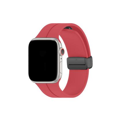 Imagem de Pulseira Sport Fecho Magnético Deployant Compatível com AppleWatch Series 1 2 3 4 5 6 SE 7 8 Ultra