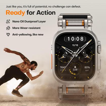 Imagem de Pulseira TAURI para Apple Watch Ultra 2/1 49mm