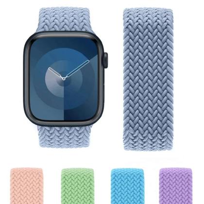 Imagem de Pulseira Trançada de Nylon Solo Loop para Apple Watch - 38/40/41/42/44/45/49mm - Série 9/8