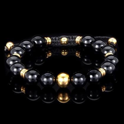 Imagem de Pulseira West Coast Jewelry Banhada a Ouro em Aço Inoxidável Masculino