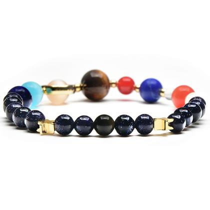 Imagem de Pulseira West Coast Jewelry Solar System Sandstone Beaded